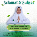 Selamat dan Sukses untuk Ananda Rabia Mufida