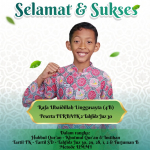 Selamat dan Sukses untuk Ananda Rafa Ubaidillah