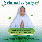 Selamat dan Sukses untuk Ananda Ratu Syifa