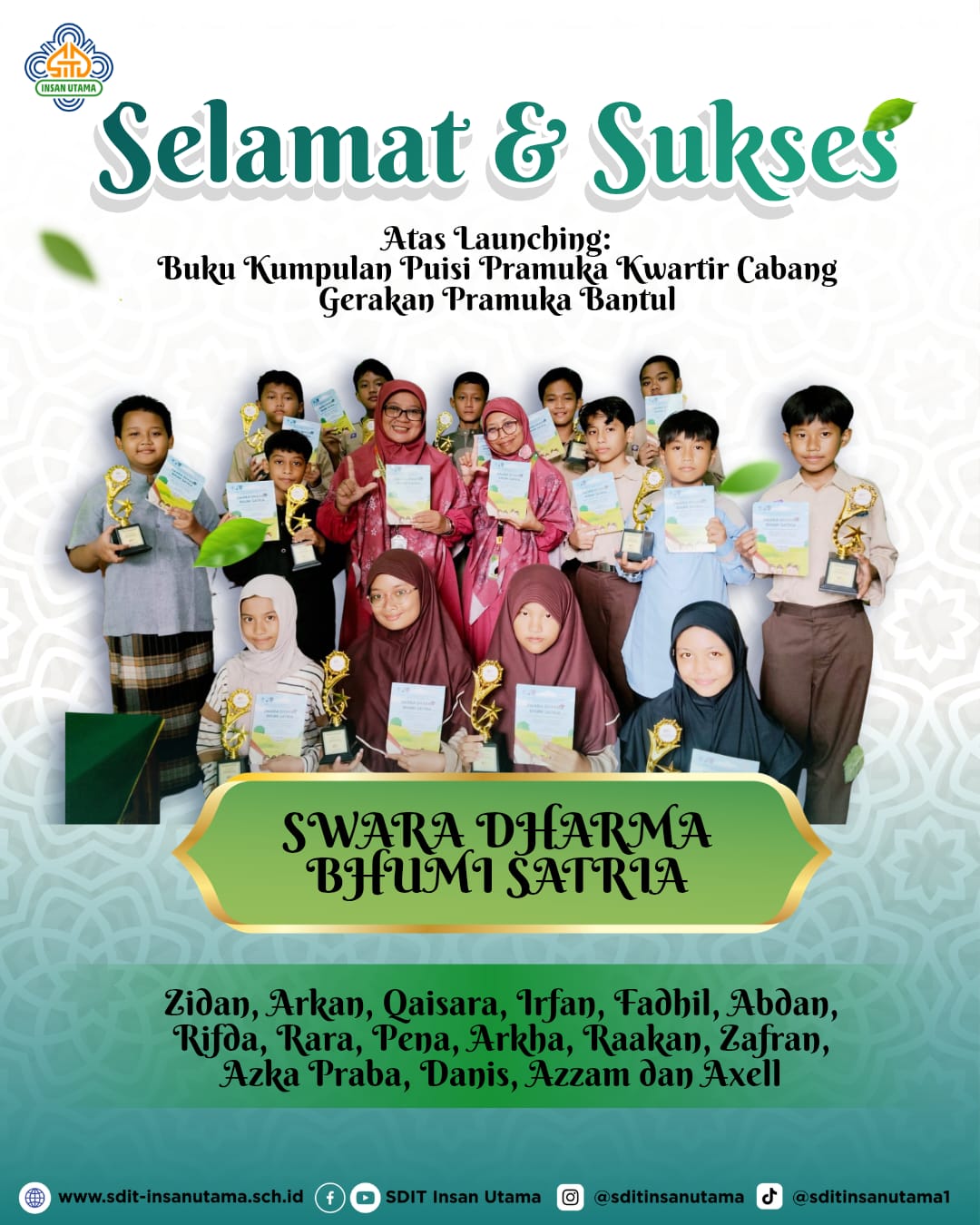 Selamat Dan Sukses Launching Buku Kumpulan Puisi