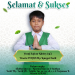 Selamat dan Sukses untuk Ananda Yusuf Zafran